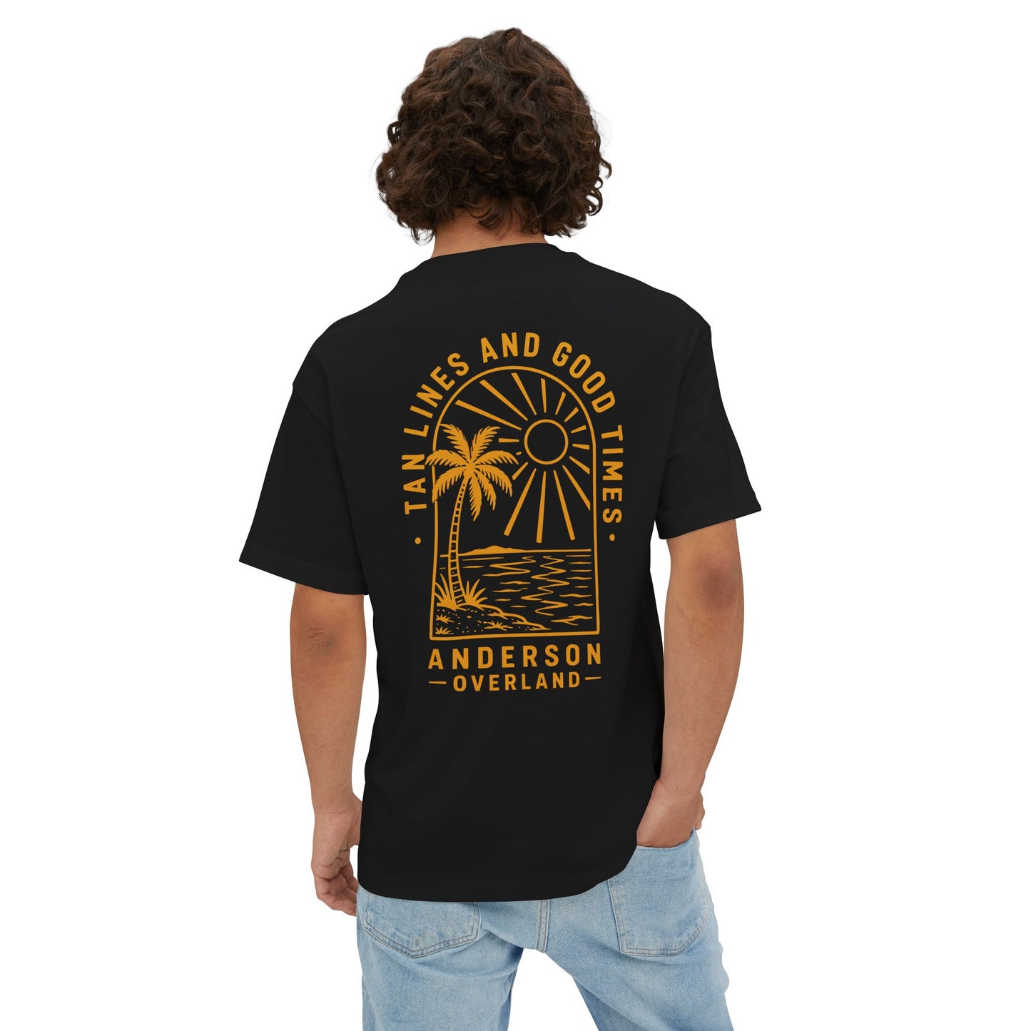 Tan Lines & Good Times Unisex Boxy Shirt
