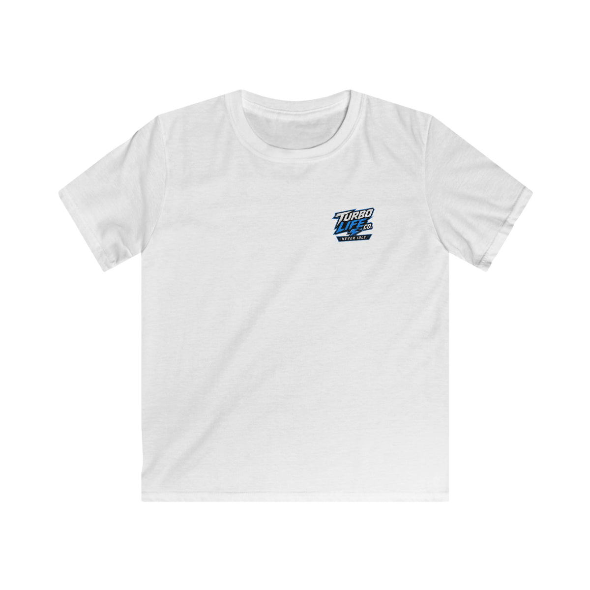 Turbo Life Co = Kids Softstyle Tee