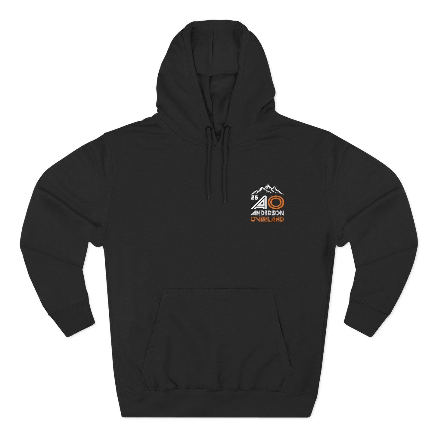 AO Three-Panel Fleece Hoodie