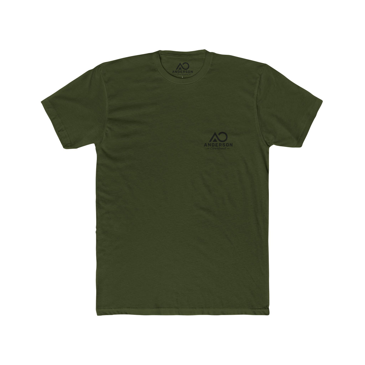 Circle AO Logo - Unisex Cotton Crew Tee
