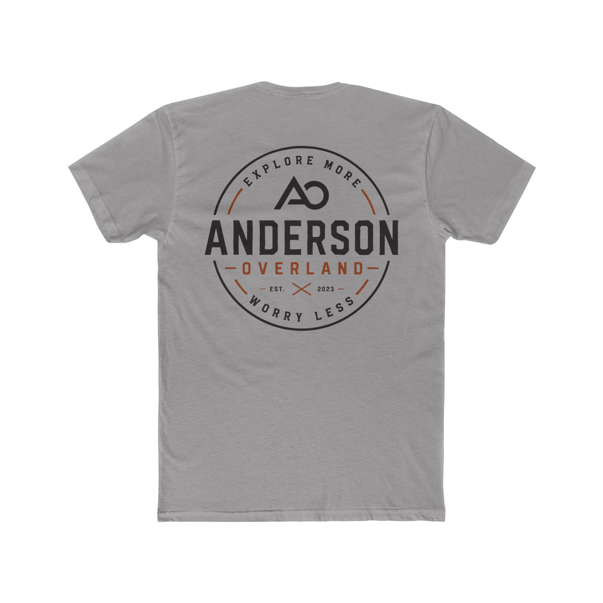 Circle AO Logo - Unisex Cotton Crew Tee