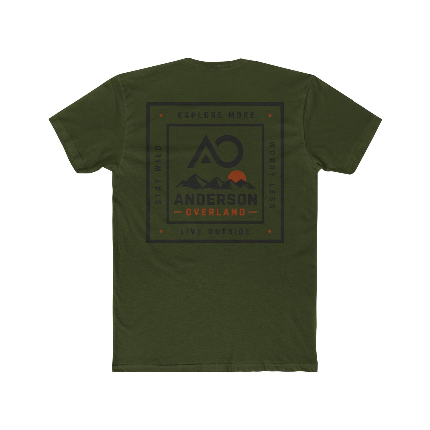 Square AO Logo - Unisex Cotton Crew Tee