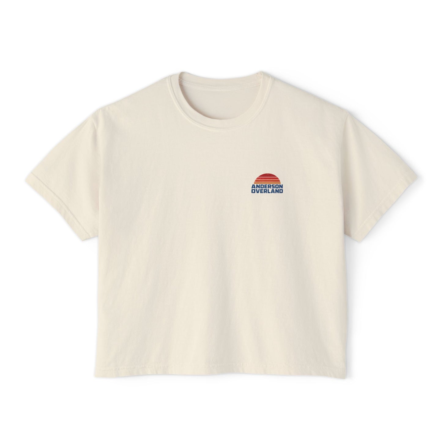 Women's Boxy Tee Sunset