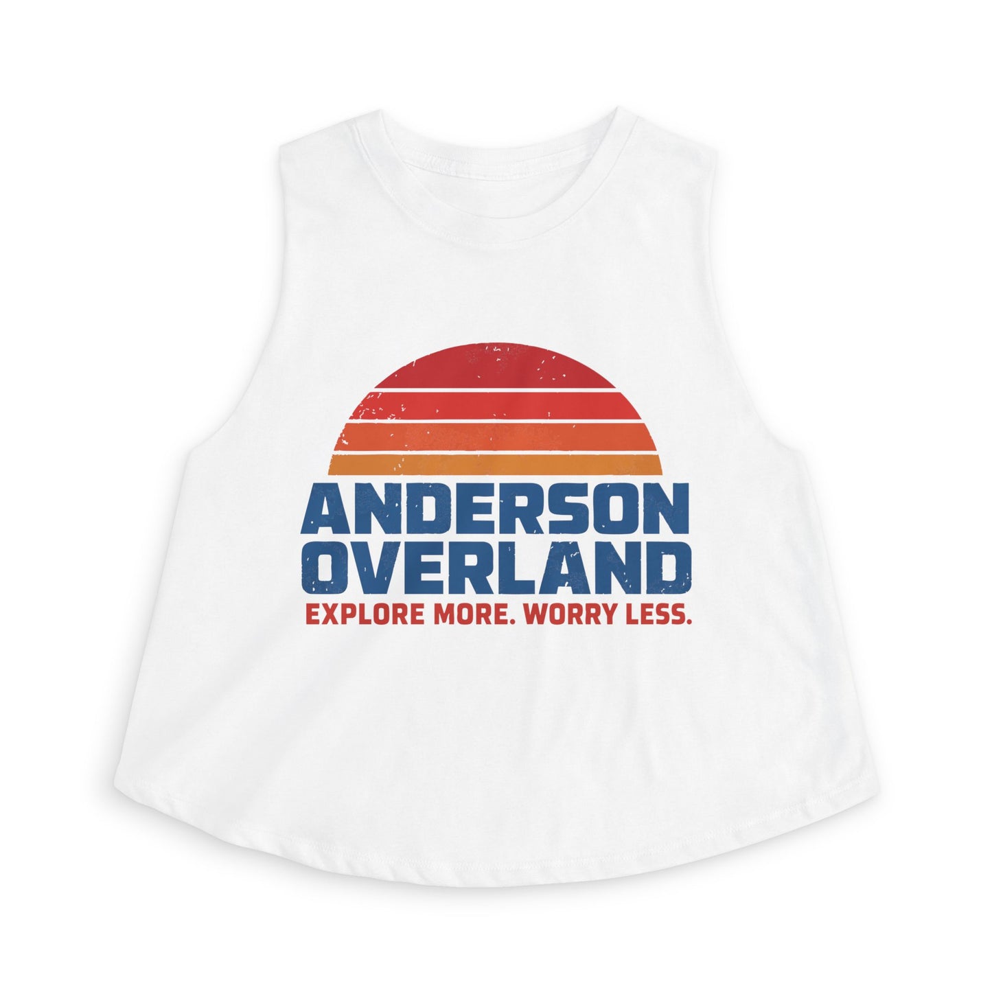 Adventure Sunset Logo Crop Top