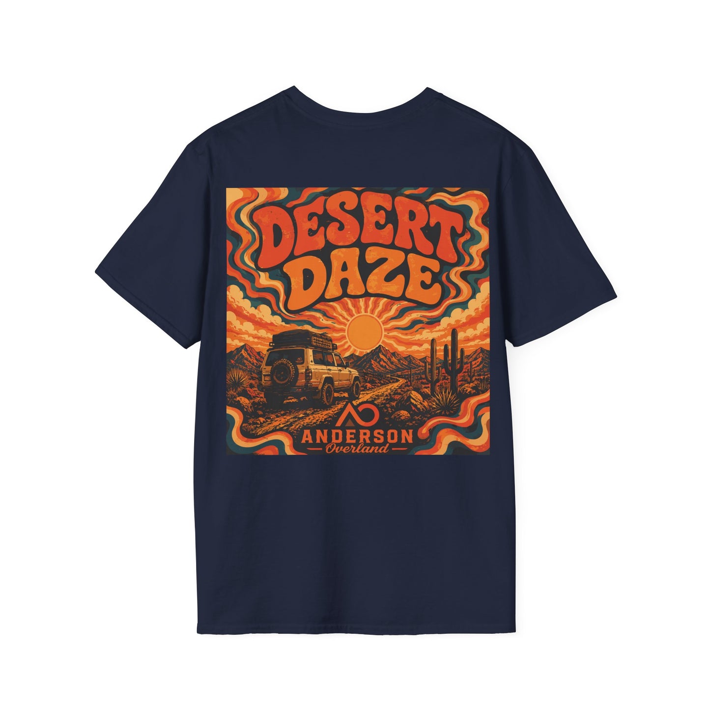 Desert Daze Back Logo Unisex Shirt