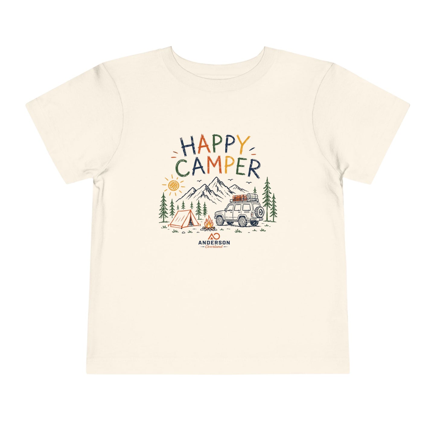 Happy Camper Toddler Shirt