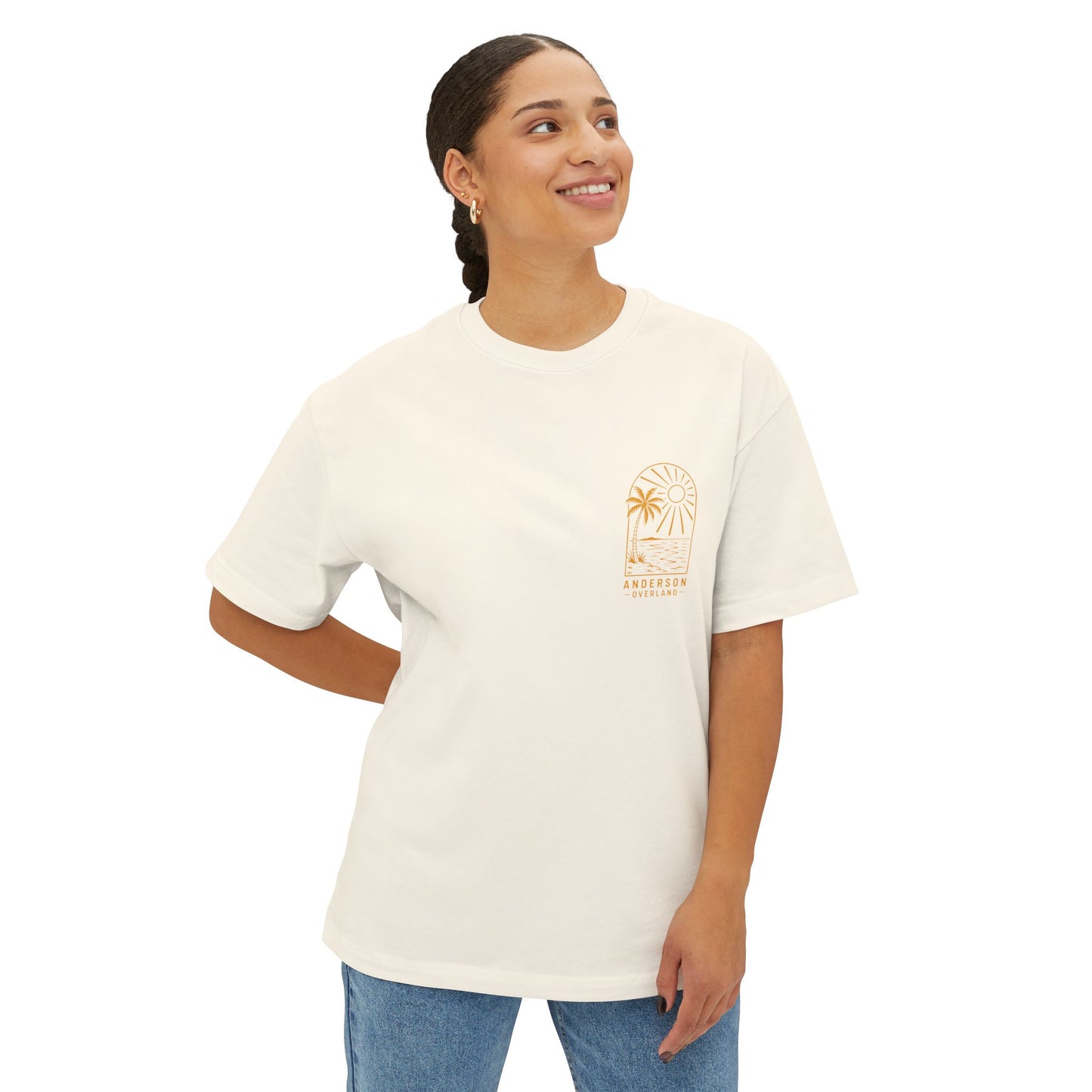 Tan Lines & Good Times Unisex Boxy Shirt