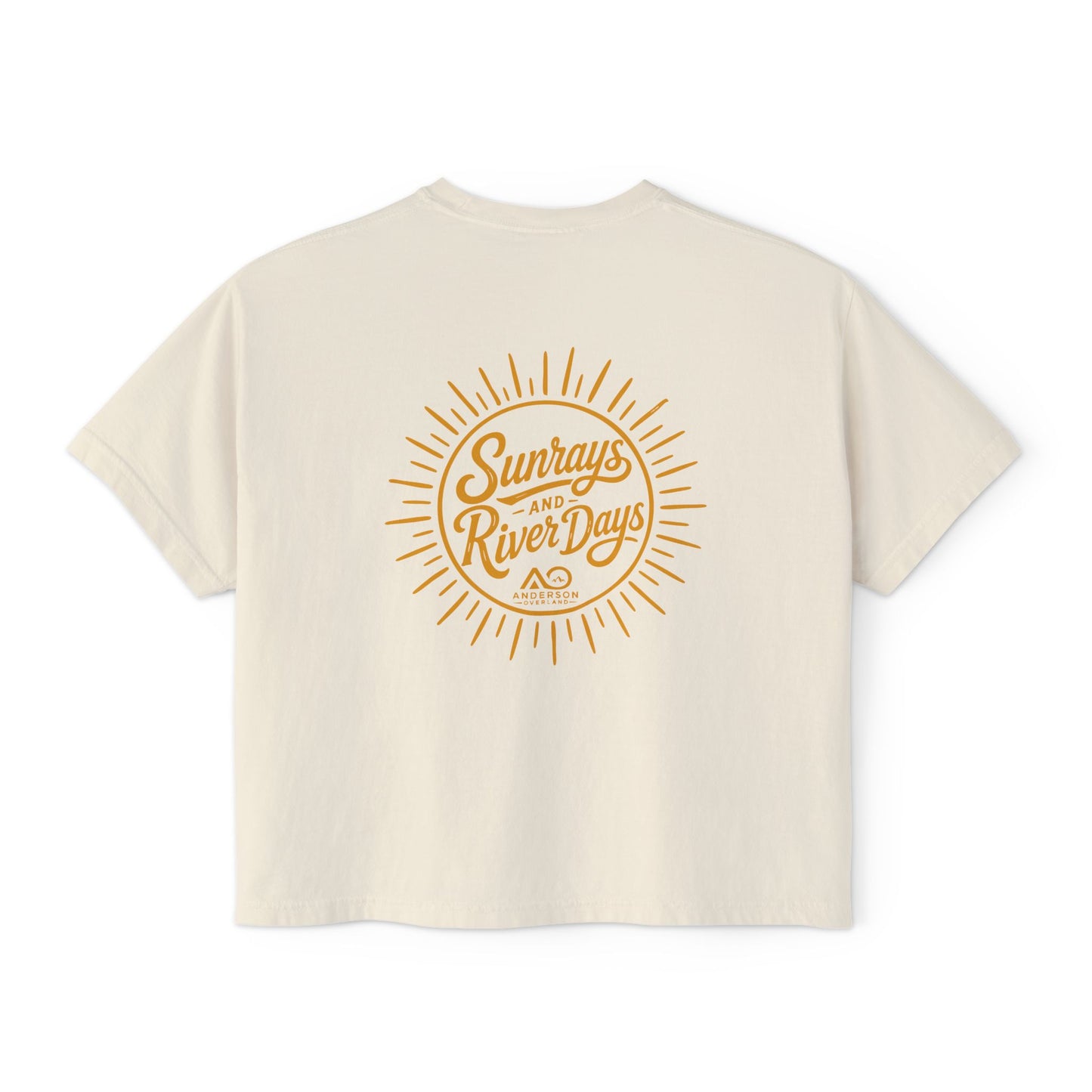 Sunrays & River Days - Women's Boxy Tee