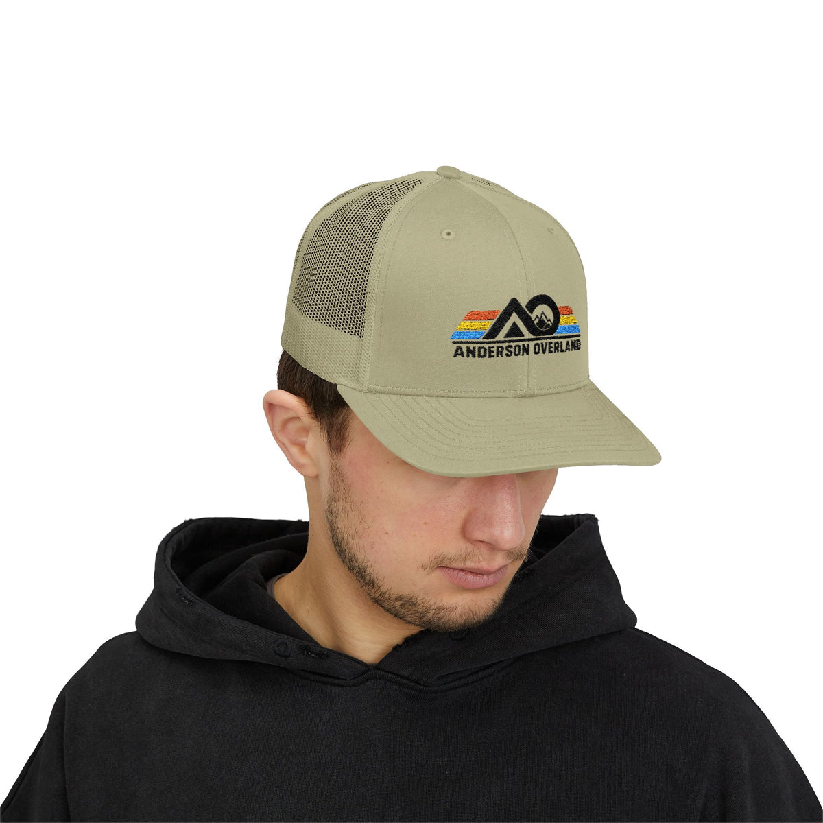 Retro Logo Snapback Trucker Cap