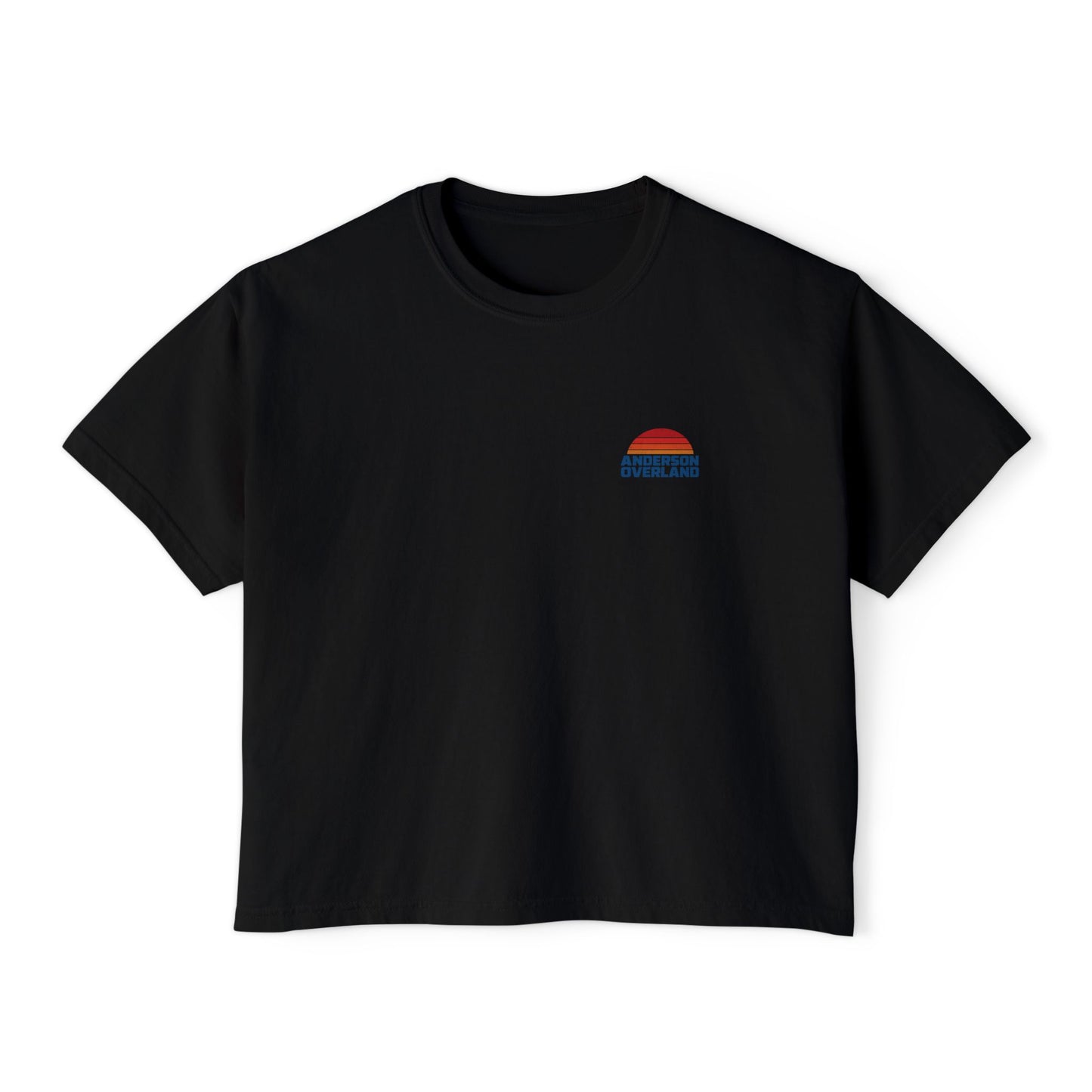 Women's Boxy Tee Sunset