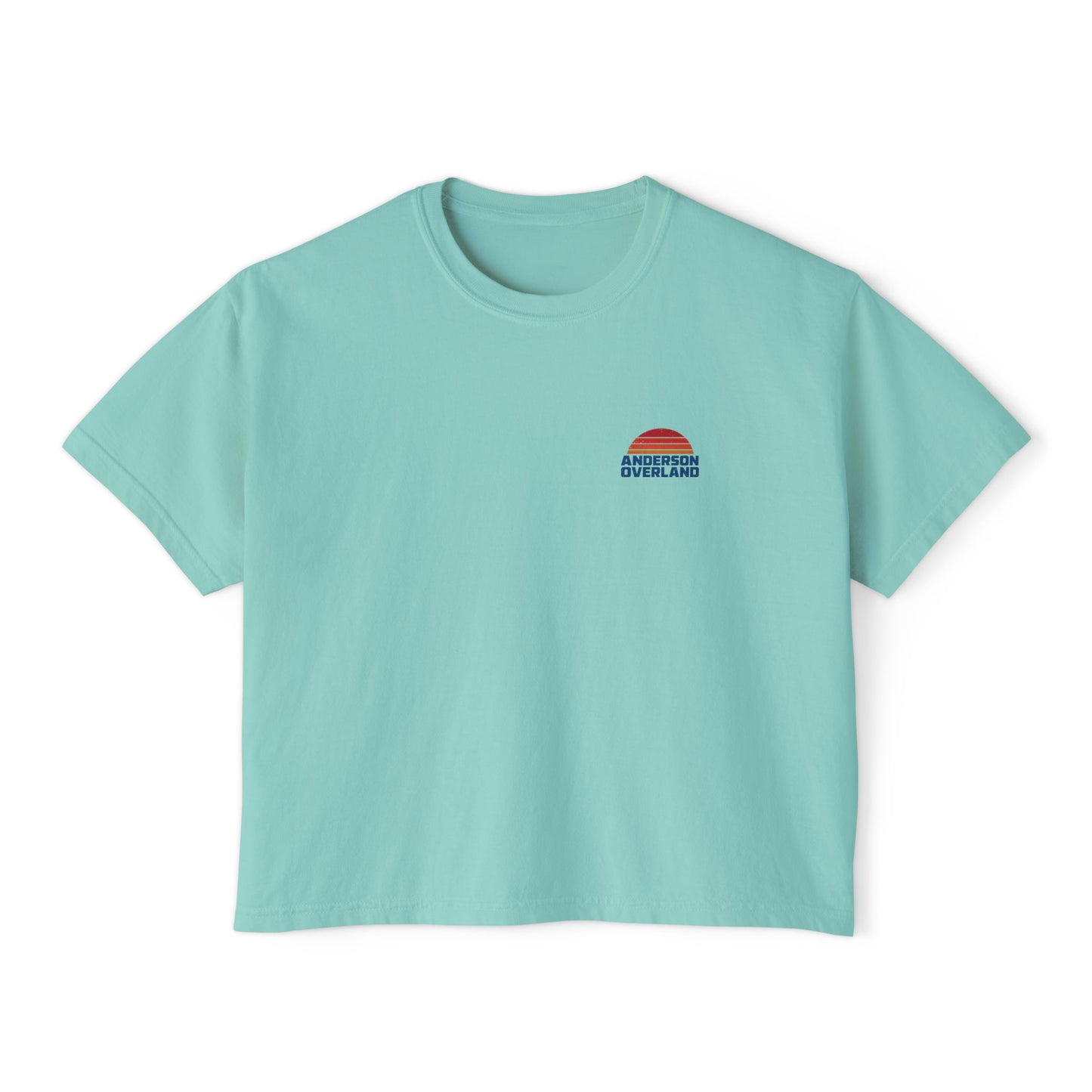 Women's Boxy Tee Sunset