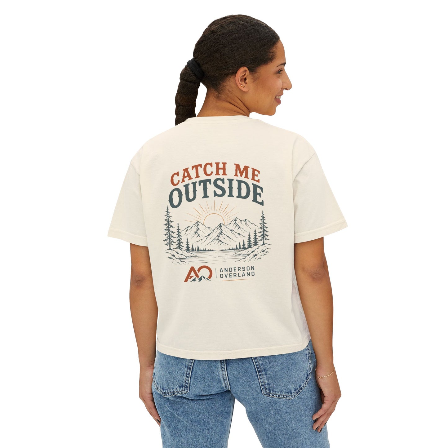 Catch Me Outside - Women's Boxy Tee