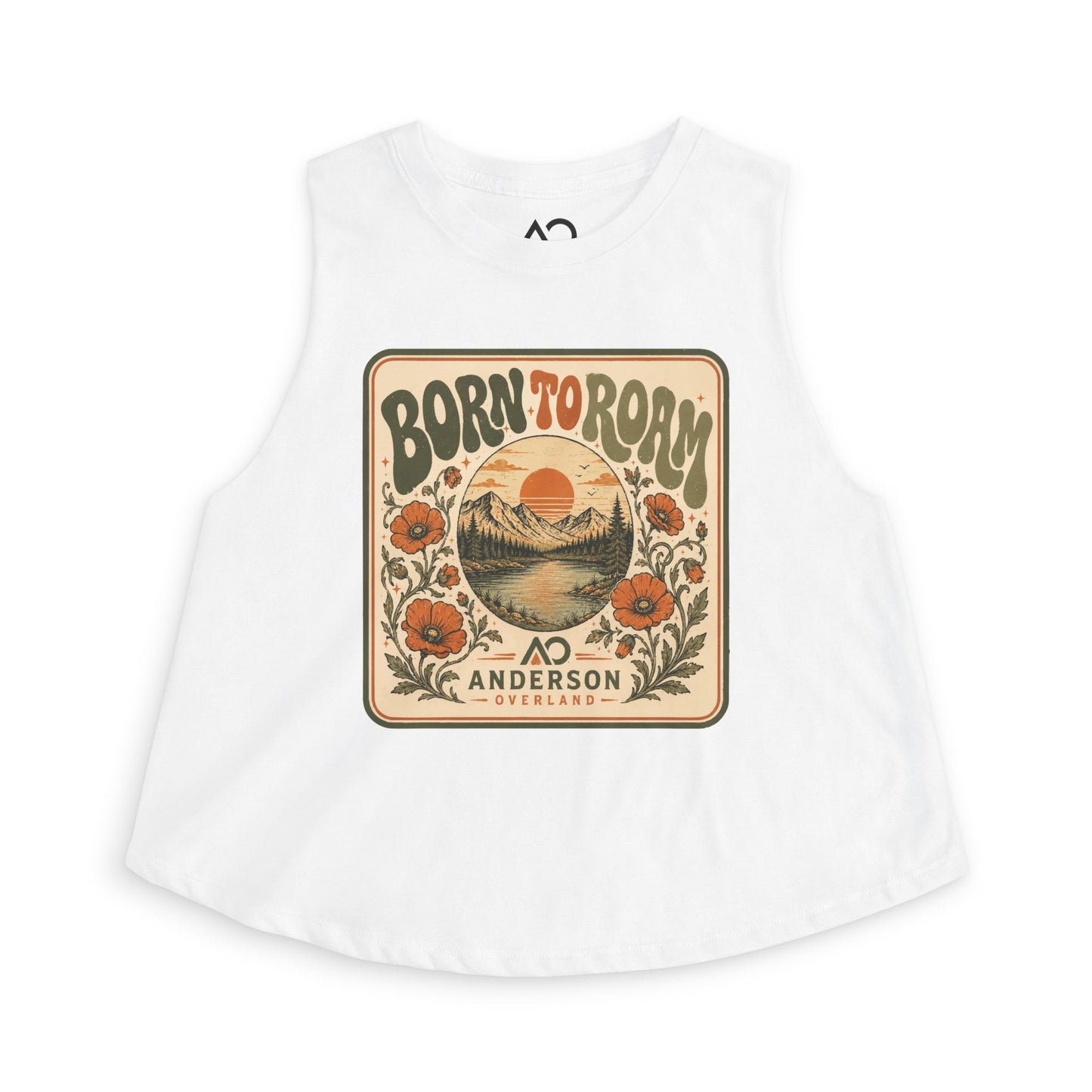 Born To Roam Crop Top