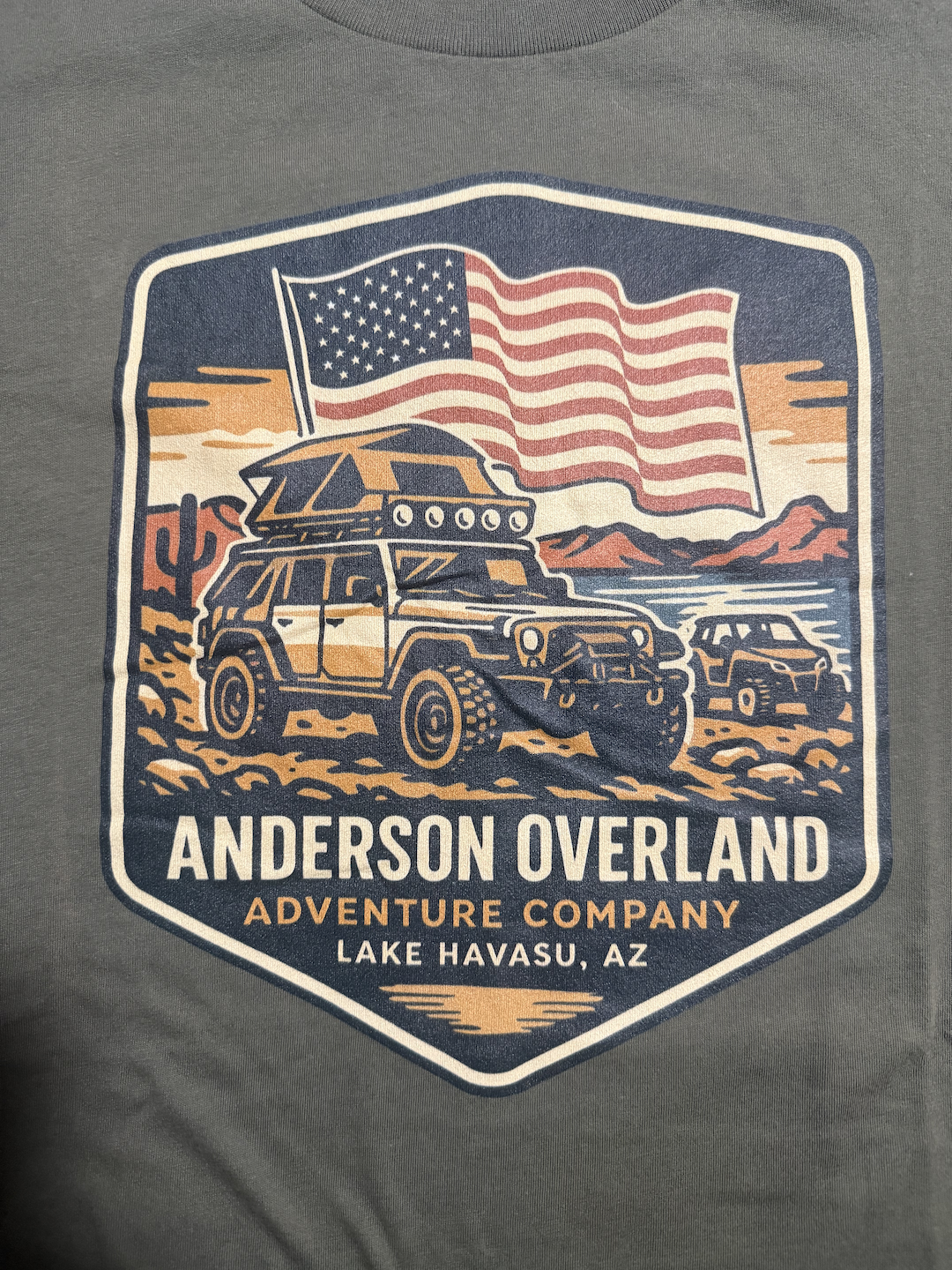 AO Lake Havasu Jeepin Logo - Unisex Gildan Tshirt