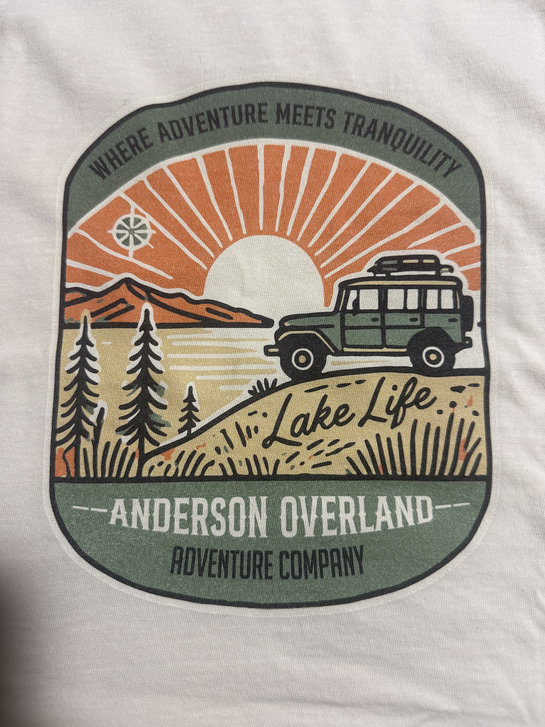 AO Lake Life Crop Tshirt
